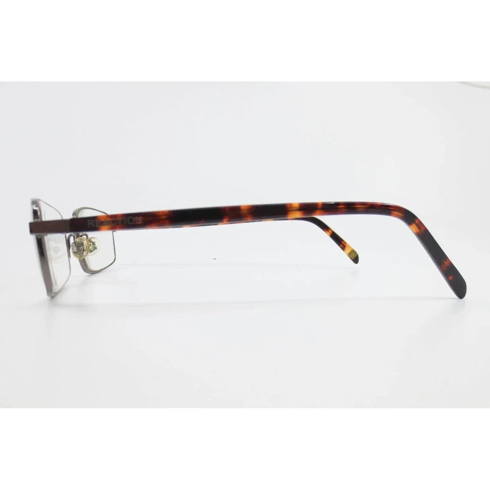 Kenneth Cole Reaction KC0887 731 Gunmetal Tortoise Rectangular Eyeglasses 55-18